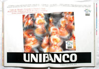 Unibanco:<br />Advertisement with image of "Bahianas"<br />promoting Rio de Janeiro<br />as host of the 2004 Summer Olympic Games.