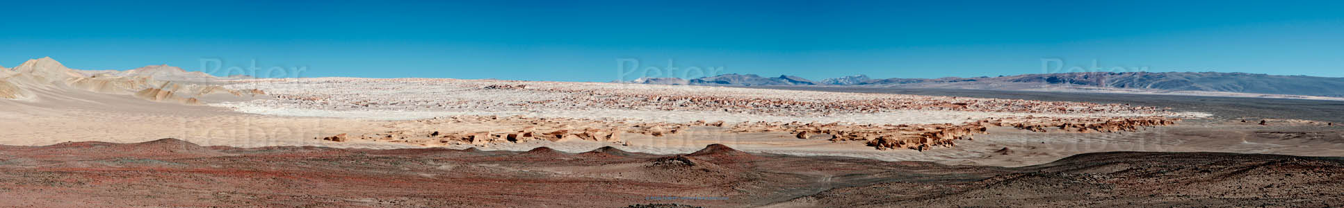 The pumice field of El Peñón, province of Catamarca, Argentina.