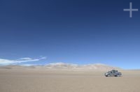 Veículo para viagens de aventura no Altiplano de Catamarca, Argentina