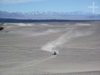 Veículo para viagens de aventura no Altiplano de Catamarca, Argentina