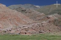 Vivienda en el alto valle Calchaquí, provincia de Salta, Argentina
