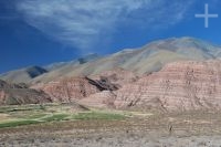 Paisaje del alto Valle Calchaquí, Salta, Argentina