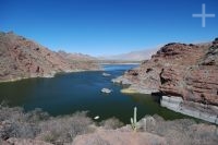 La Laguna Brealito, en el valle Calchaquí, provincia de Salta, Argentina