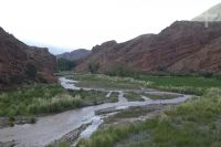 El valle Calchaquí, provincia de Salta, Argentina