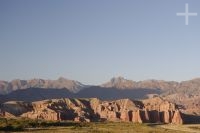 The sedimentary rock formations known as "Los Castillos" (The Castles), Calchaquí valley near Cafayate, province of Salta, Argentina