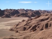 El desierto del Laberinto, cerca de Tolar Grande, en el Altiplano (Puna) de Salta, Argentina