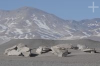 El campo de piedra pome de El Peñón, en el Altiplano (Puna) de Catamarca, Argentina