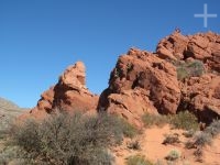 Formaciónes rocosas llamadas de Las Señoritas, Jujuy, Argentina