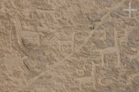 Petroglifos cerca de Abdon Castro Tolay (Barrancas), en el Altiplano (Puna) de la provincia de Jujuy, Argentina