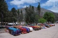 A cidade de Purmamarca, Jujuy, Argentina