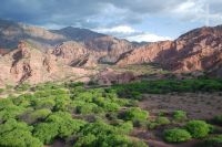 O vale 'Quebrada de Cafayate', Argentina