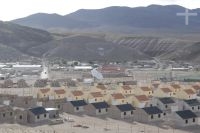 A cidade altiplânica de San Antonio de los Cobres, província de Salta, Argentina