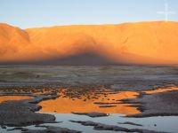 Sunset on the hills (a paleo-salar) surrounding Tolar Grande, on the Altiplano (Puna) of Salta, Argentina