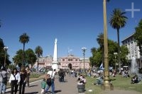 The 'Casa Rosada', the president's residence, Buenos Aires, Argentina