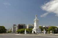 Square in Buenos Aires, Argentina