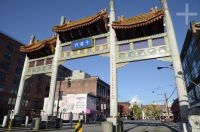 El barrio chino de Vancouver, Columbia Británica, Canadá
