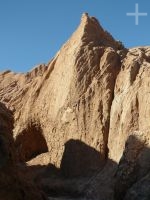 La Cordillera de la Sal, en el Desierto de Atacama, Chile