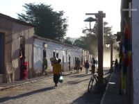 The town of San Pedro de Atacama (Atacama Desert), Chile