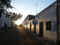 The town of San Pedro de Atacama (Atacama Desert), Chile