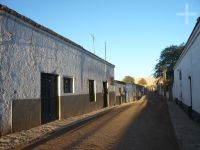 The town of San Pedro de Atacama (Atacama Desert), Chile