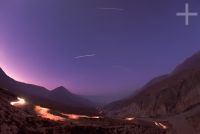 Ensaio: INFINITOS INSTANTES. Longa exposição noturna. Estrada para Iruya, Argentina