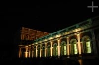 The Imperial Museum at night, during the Som e Luz show, Petrópolis, RJ, Brazil