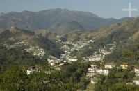 Partial view of Petropolis, RJ, Brazil