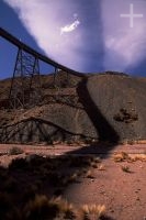 Viaducto ferroviario La Polvorilla (Tren A Las Nubes), Salta, Argentina, en el Altiplano andino, Cordillera de los Andes