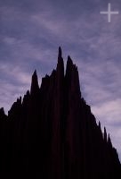 Formación rocosa, Bolivia, en el Altiplano andino, Cordillera de los Andes