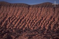 Rocas sedimentarias, Argentina, en el Altiplano (Puna) andino, Cordillera de los Andes