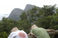 Isadora and Thomas Feibert, twins, Rio de Janeiro, Brazil