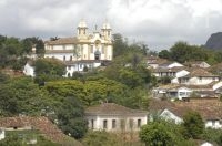 The Matriz de Santo Antônio church, Tiradentes, Minas Gerais state, Brazil