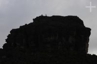 Silhouettes on Mount Roraima, Gran Sabana, south of Venezuela.