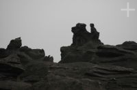 Rocas en el Monte Roraima, Gran Sabana, sur de la Venezuela.