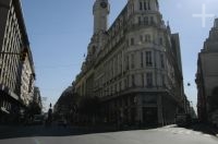 Avenue in Buenos Aires, Argentina