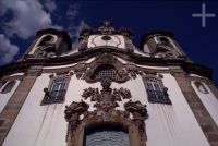 A cidade histórica de Ouro Preto, MG, Brasil